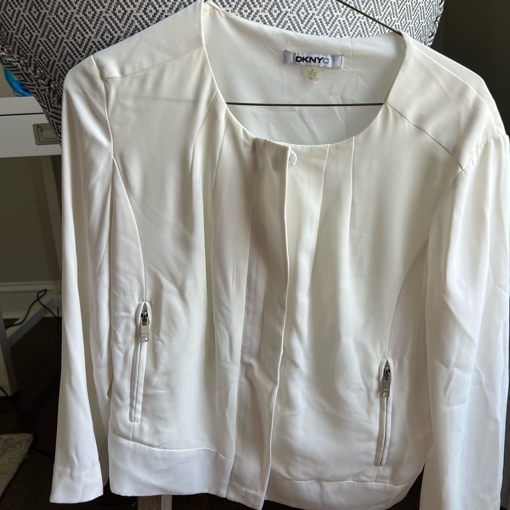 White blazer